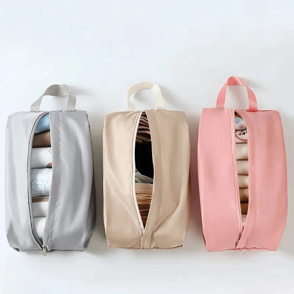 1/2/3pcs Underwear Storage Bag Travel Organizer Bag Storage Bag Bra Underwear Socks Sorting Bag Wear-resistant Makeup Bag Peaceful Pleasures Health and Wellness
