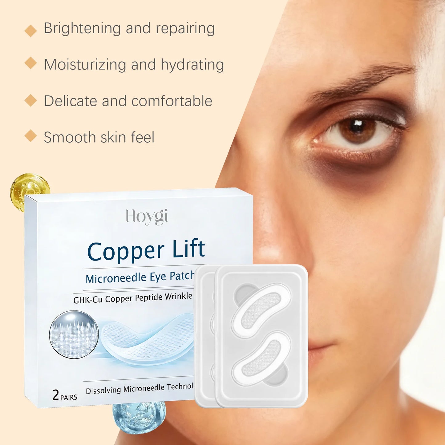 Microneedle Eye Patches – Dark Circles, Puffiness & Anti-Aging