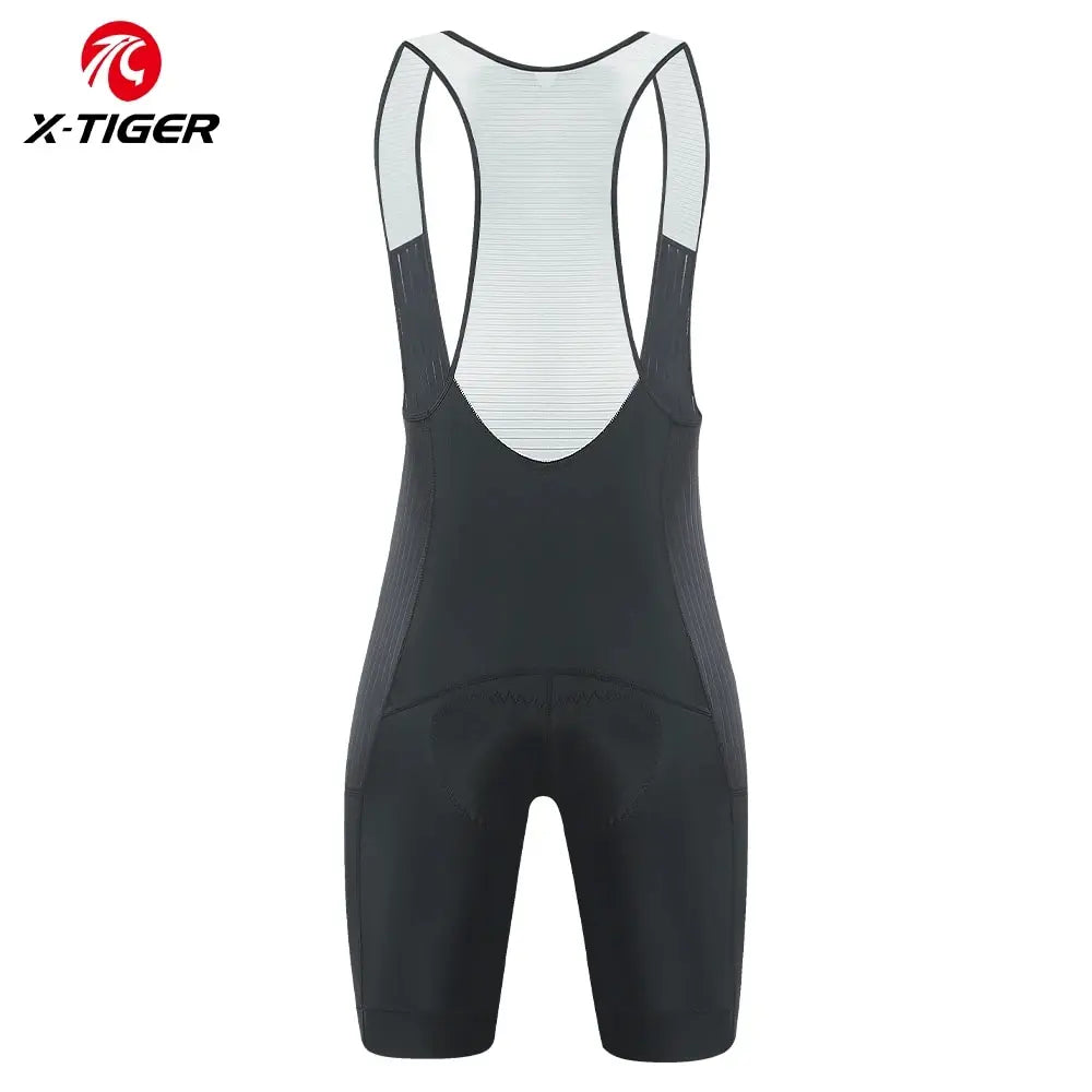 X-TIGER Men's Cycling Bib Shorts with Pockets – MTB & Road