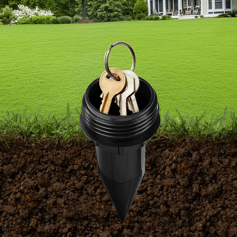 Garden Key Hider Realistic Underground Watering Can Safe No Battery