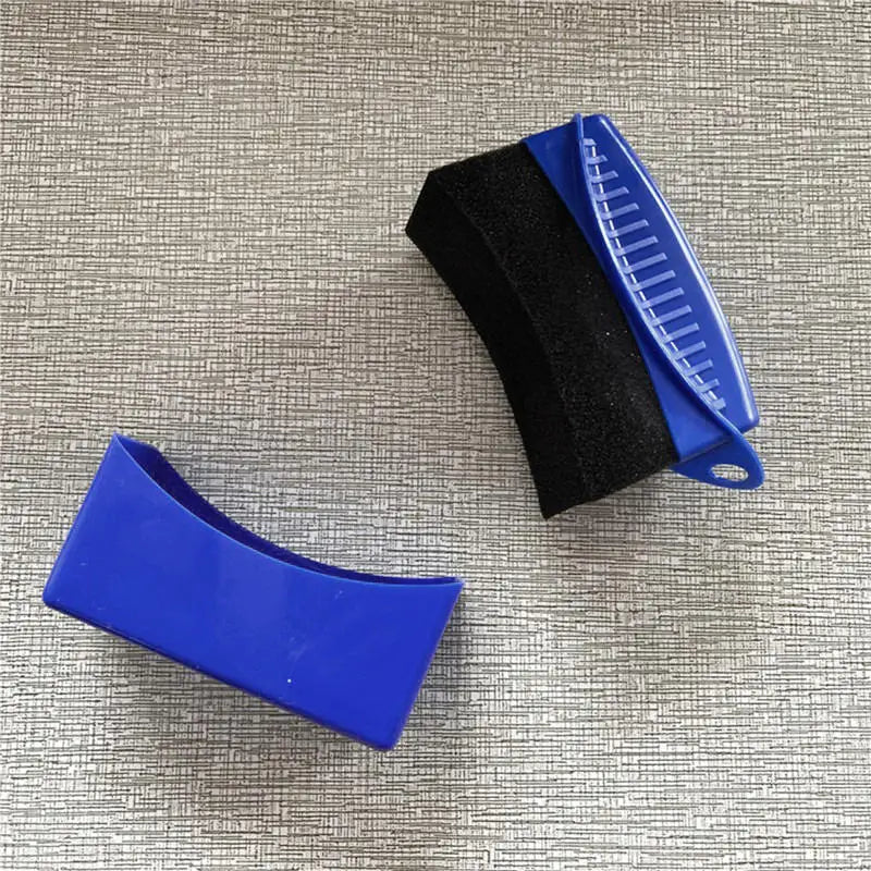 Car Sponge Brushes Tires with Lids Polishing Waxing Oiling Waxing Sponge Wiping Tire Cleaning Brushes Cleaning Tool Peaceful Pleasures Health and Wellness