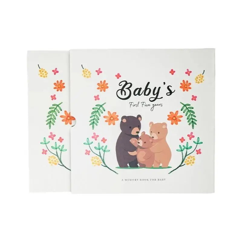 Baby Growth Journal – Milestone Memory Book & Scrapbook Gift