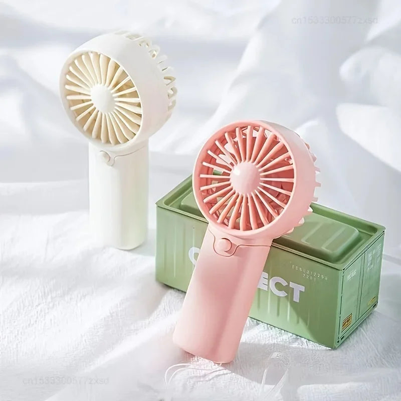 Cute Mini Portable Handheld Fan – Lightweight Pocket Fan