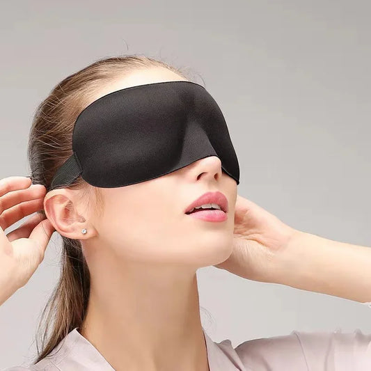 3D Sleep Mask Adjustable Blindfold Eye Cover – Men & Women Sleep Eye Mask Peaceful Pleasures Health and Wellness