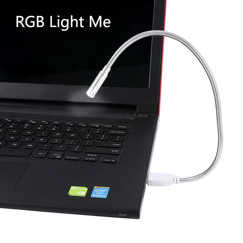 POCKETMAN USB LED Book Light | Flexible Mini Laptop Lamp