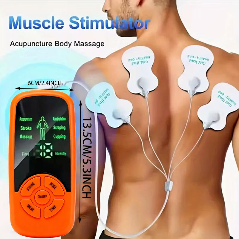 Multifunctional Digital Modes Massage Device ECG Neck Massage Machine Mini Muscle Device Peaceful Pleasures Health and Wellness Default Title