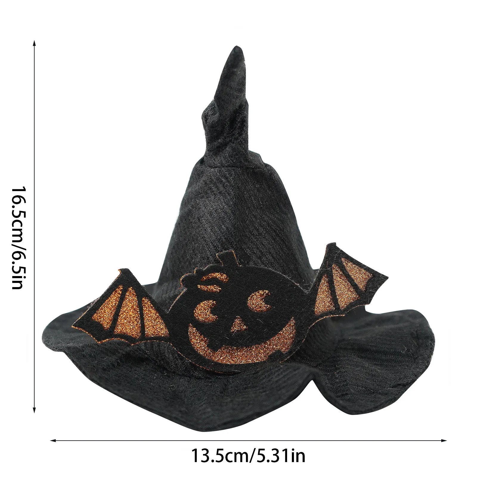 Halloween Spider Web Witch Hat Elastic Hair Band Pet Supplies Dog Cat Pumpkin Bat Hat Hair Accessories Happy Helloween Party Peaceful Pleasures Health and Wellness