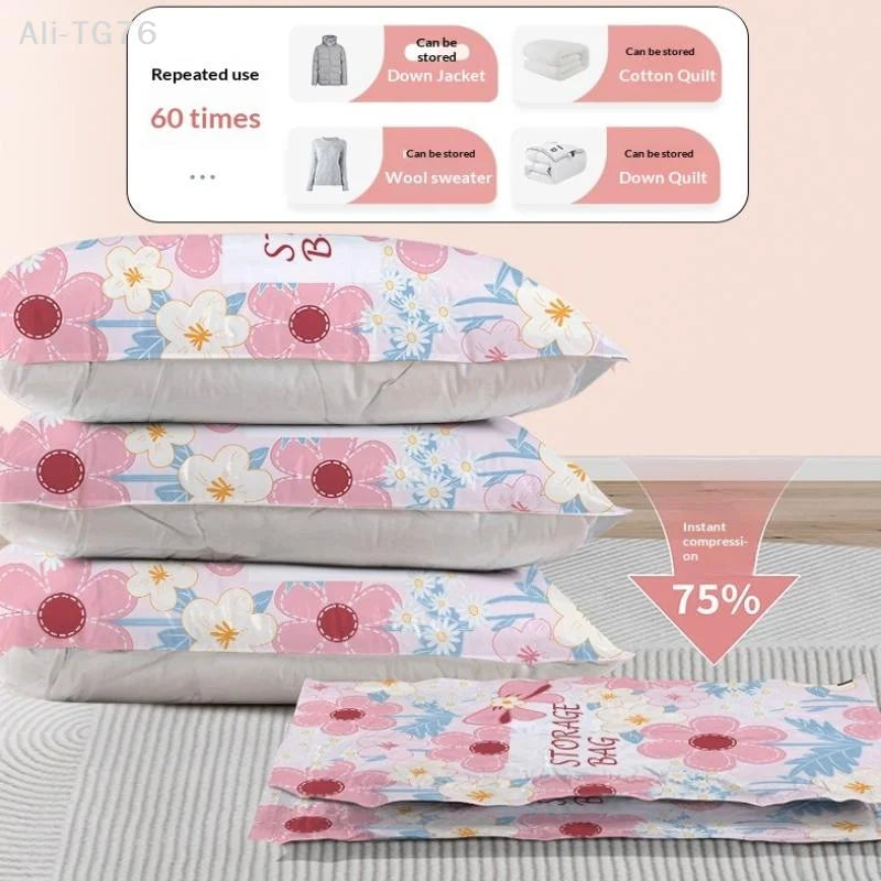 Vacuum Storage Bags – Space Saver for Comforters & Travel