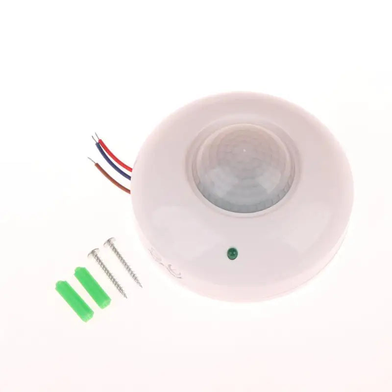 1Set Human Body Infrared Detector 180 Degree AC110-240V Ceiling Mounted PIR Super Slim Motion Sensor Light Switch Peaceful Pleasures Health and Wellness