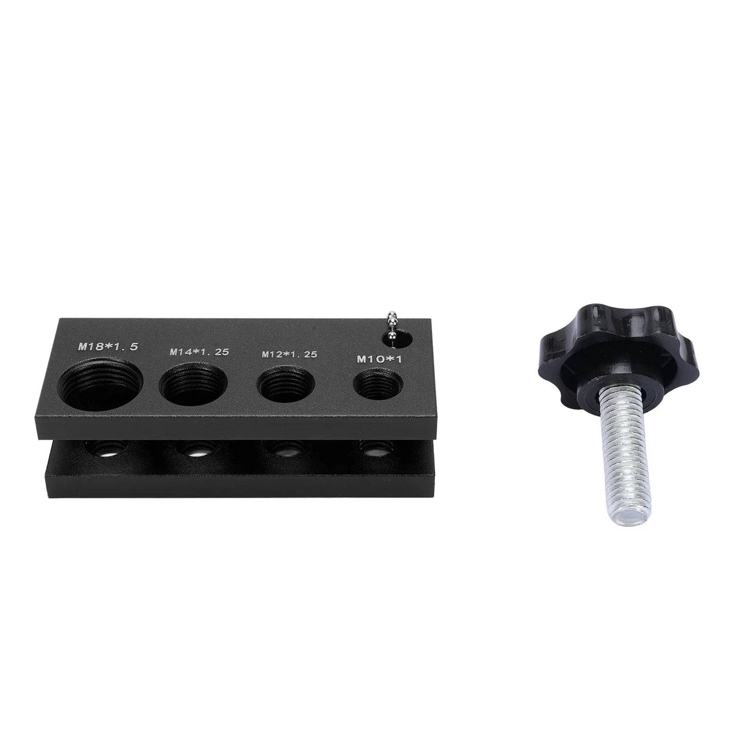 Universal Spark Plug Gap Tool Aluminum Alloy 10mm 12mm 14mm 16mm Automotive Engine Repair Tool Peaceful Pleasures Health and Wellness black