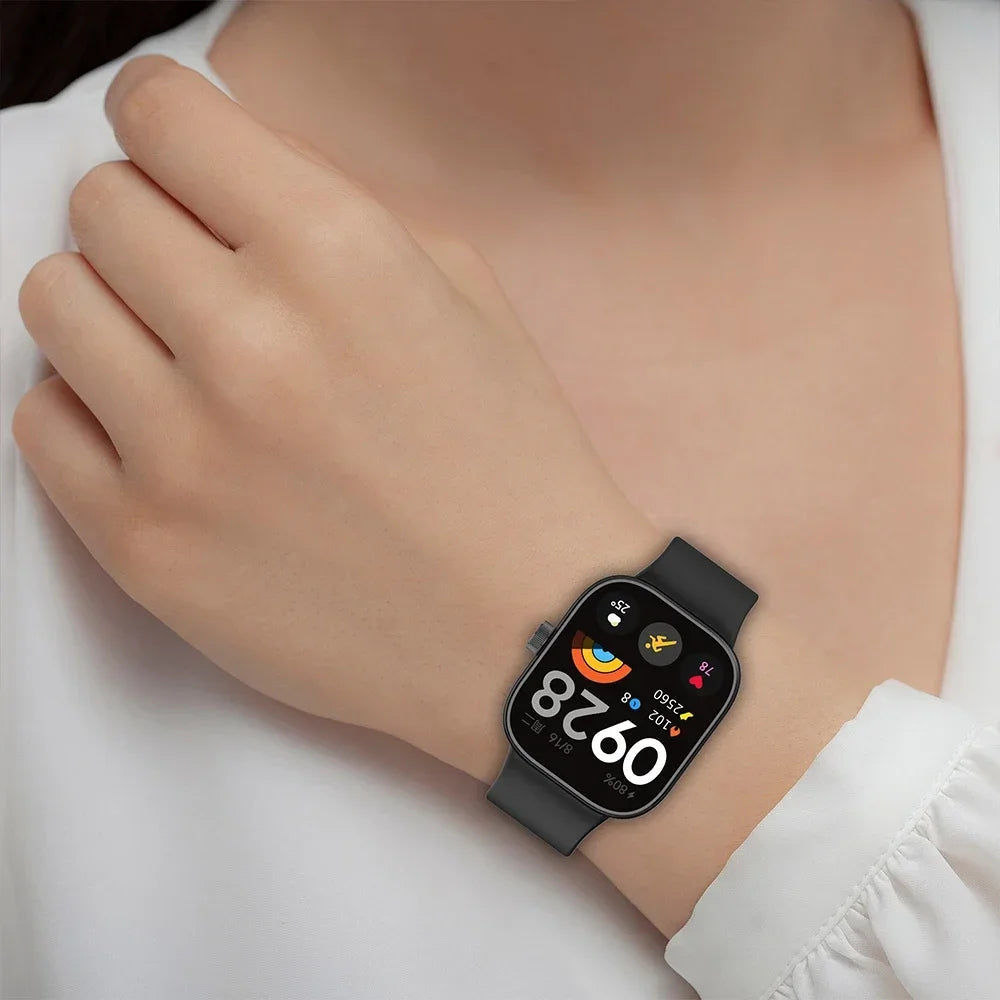 Silicone Band for Xiaomi Redmi Watch 4/5 & Mi Band 8/9 Pro Peaceful Pleasures Health and Wellness