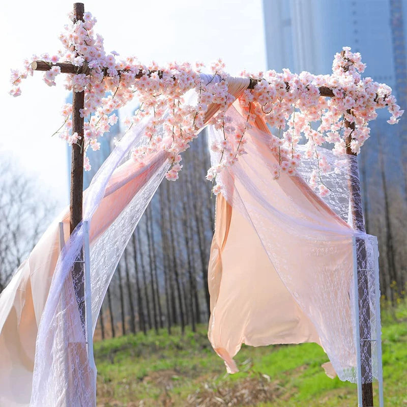 180cm Artificial Sakura Vine | Silk Cherry Blossom Decor