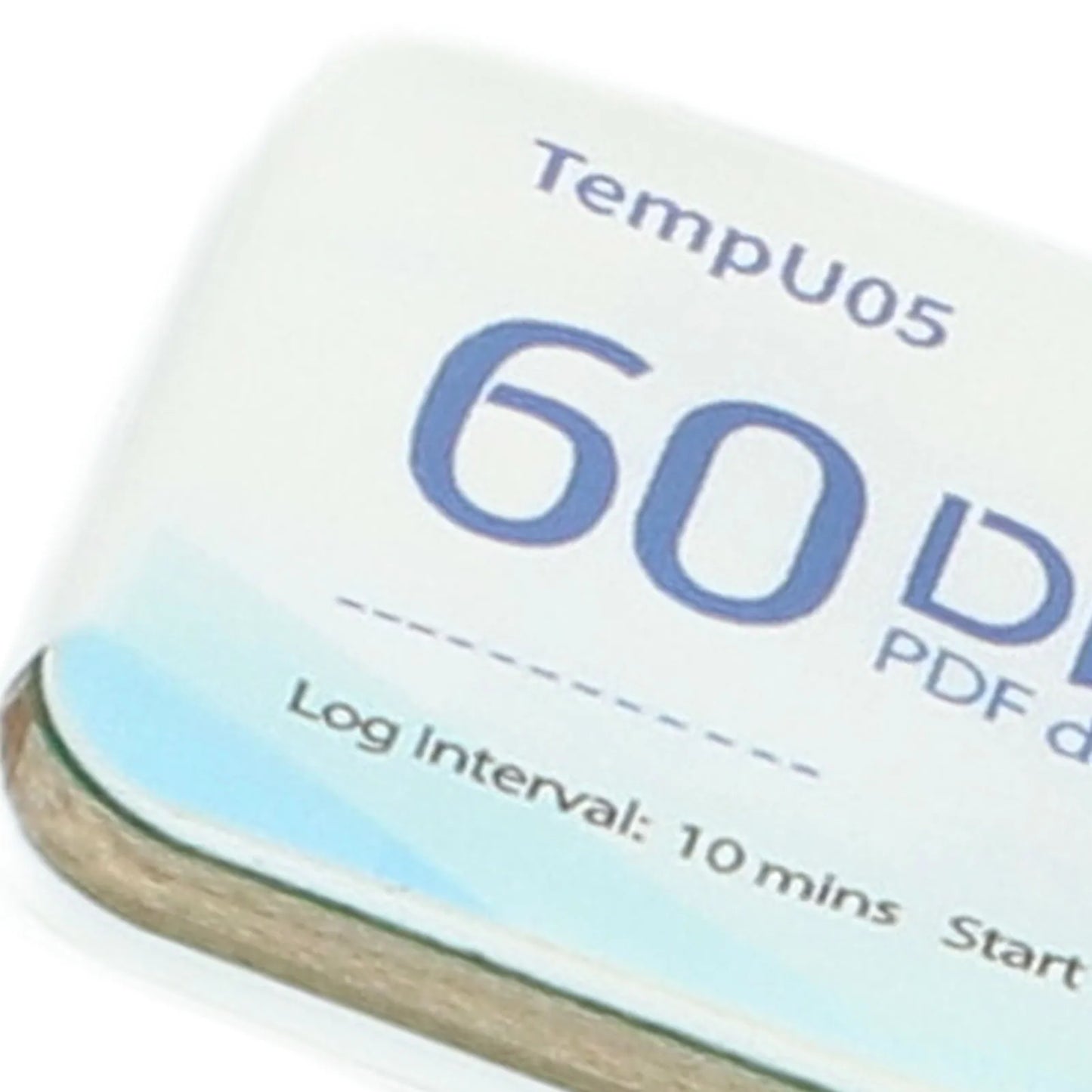USB Temperature Data Logger TempU05 Single Use Temperature Data Logger Disposable USB Temperature Recorder PDF Report Peaceful Pleasures Health and Wellness