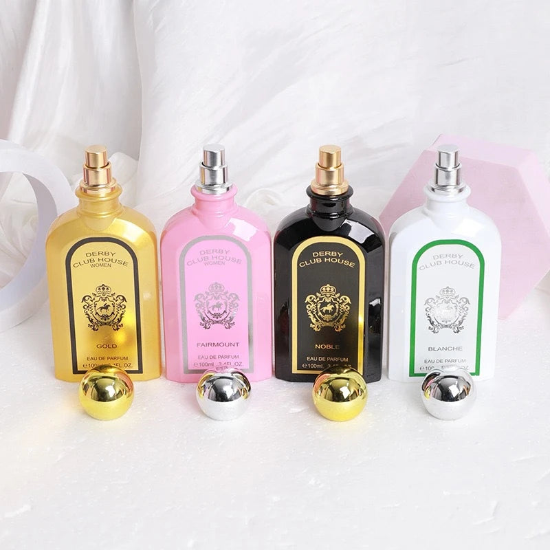 Luxury Dubai Unisex Perfume 100ml Fresh Natural Floral Scent Long Lasting Jasmine Gardenia Rose Women's Dating Eau De Toilette Peaceful Pleasures Health and Wellness