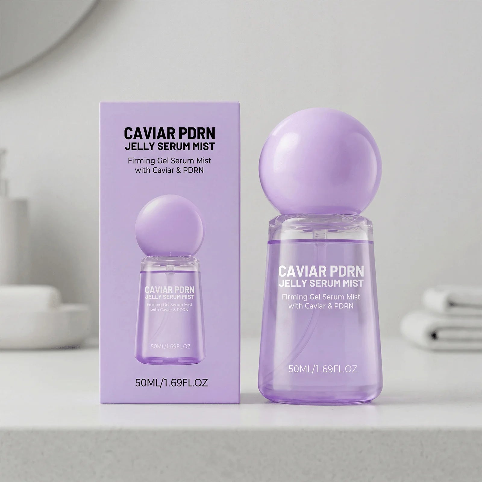 Collagen Peptide Jelly Essence Mist Spray Smooths Moisturize Dry Lines Nourish Hydrating Soft Facial Pores Skin Serum Spray 50ml Peaceful Pleasures Health and Wellness