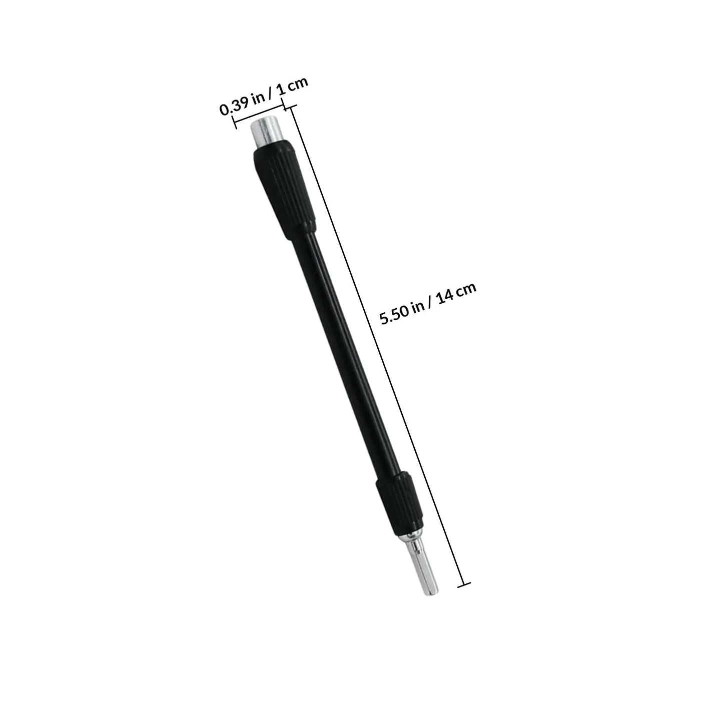 3Pcs 129Mm Drill Bit Extension Shaft Flexible Plastic Shaft for Hard-to-Reach Screws Compatible with Manual Wrench Power Tools Peaceful Pleasures Health and Wellness