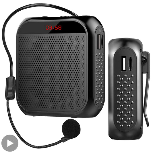 AyeBeau Wearable Voice Amplifier with Mic – 5W, 2200mAh Wearable Voice Amplifier Oasis Select