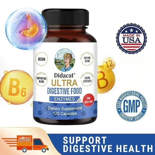 Super Digestive Enzyme - Intestinal Digestive Health Capsules Relieve Bloating and Flatulence and Promote Nutrient Absorption Peaceful Pleasures Health and Wellness