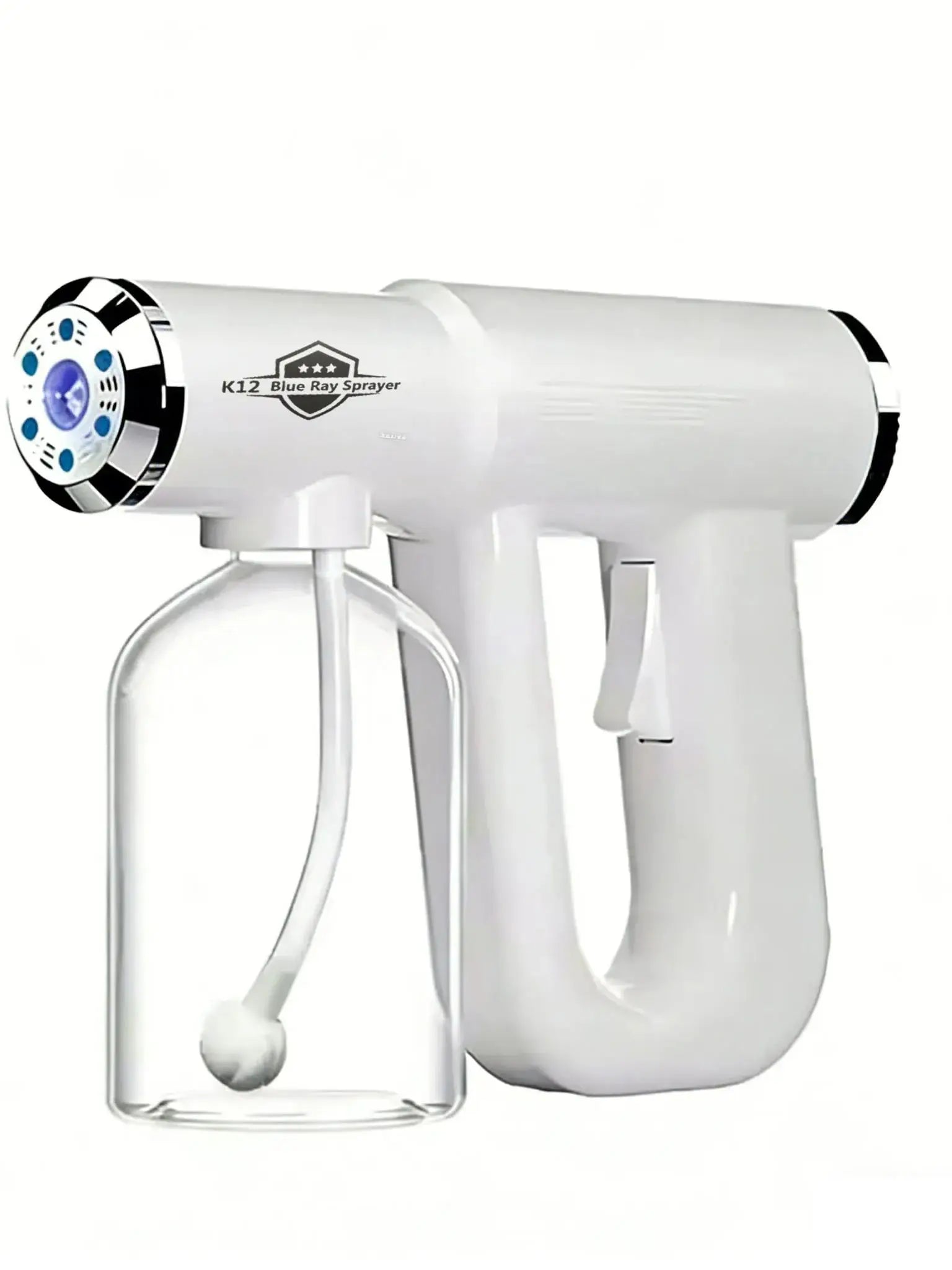 Blue Light Nano 300ML USB Rechargeable Wireless Steam Gun Barber Sprayer for Grooming And Styling Tools Peaceful Pleasures Health and Wellness