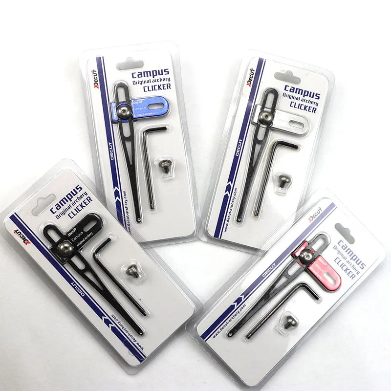 DECUT Recurve Bow Clicker Extended Carbon Magnetic Side Pad