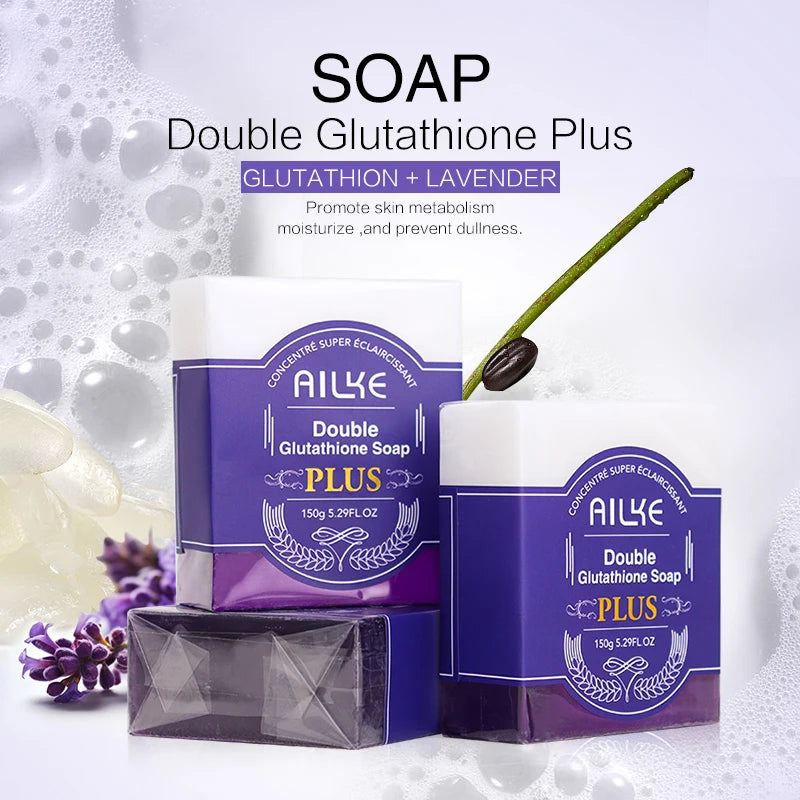 AILKE Double Glutathione Plus Brightening 4-Piece Skin Set