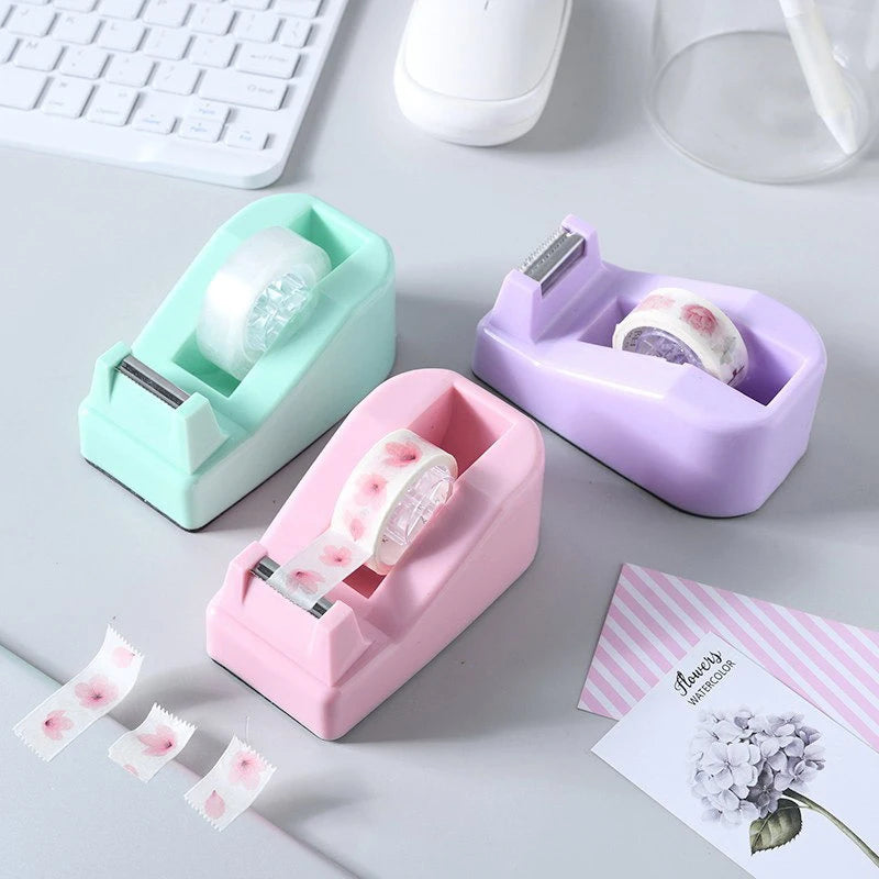 1pc Color tape cutting machine for office supplies and school DIY craft tools suitable for diary clippings and daily office work Peaceful Pleasures Health and Wellness
