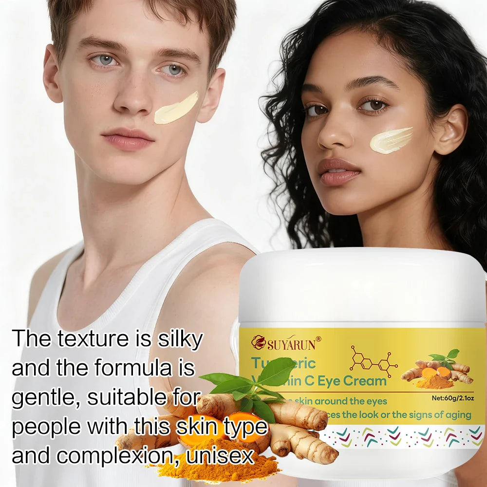 SUYARUN Turmeric & Vitamin C Eye Cream – Brightening Anti-Aging