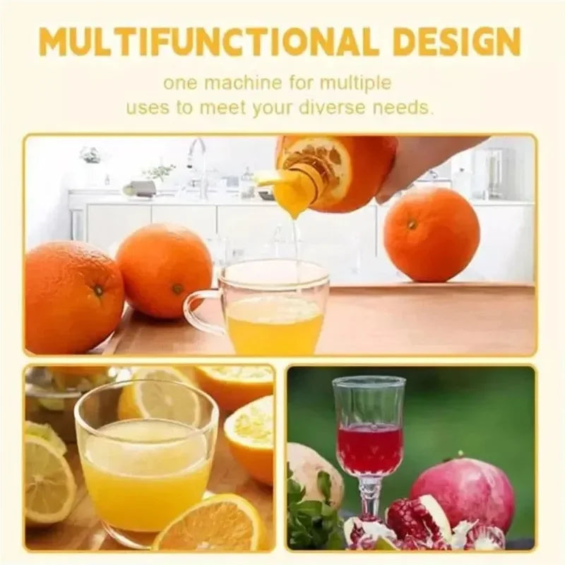 2PCS Lemon Squeezer Plastic Resuable Lightweight Juices Reamer Washable Manual Juices Portable kitchen Reamer Built in Filter Peaceful Pleasures Health and Wellness