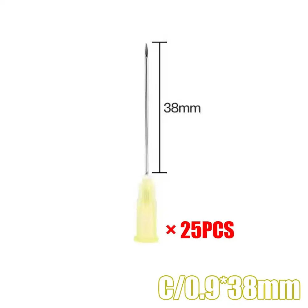 25pcs Sterile Disposable Sharp Needles for Hyaluron Pen | Multi-Gauge