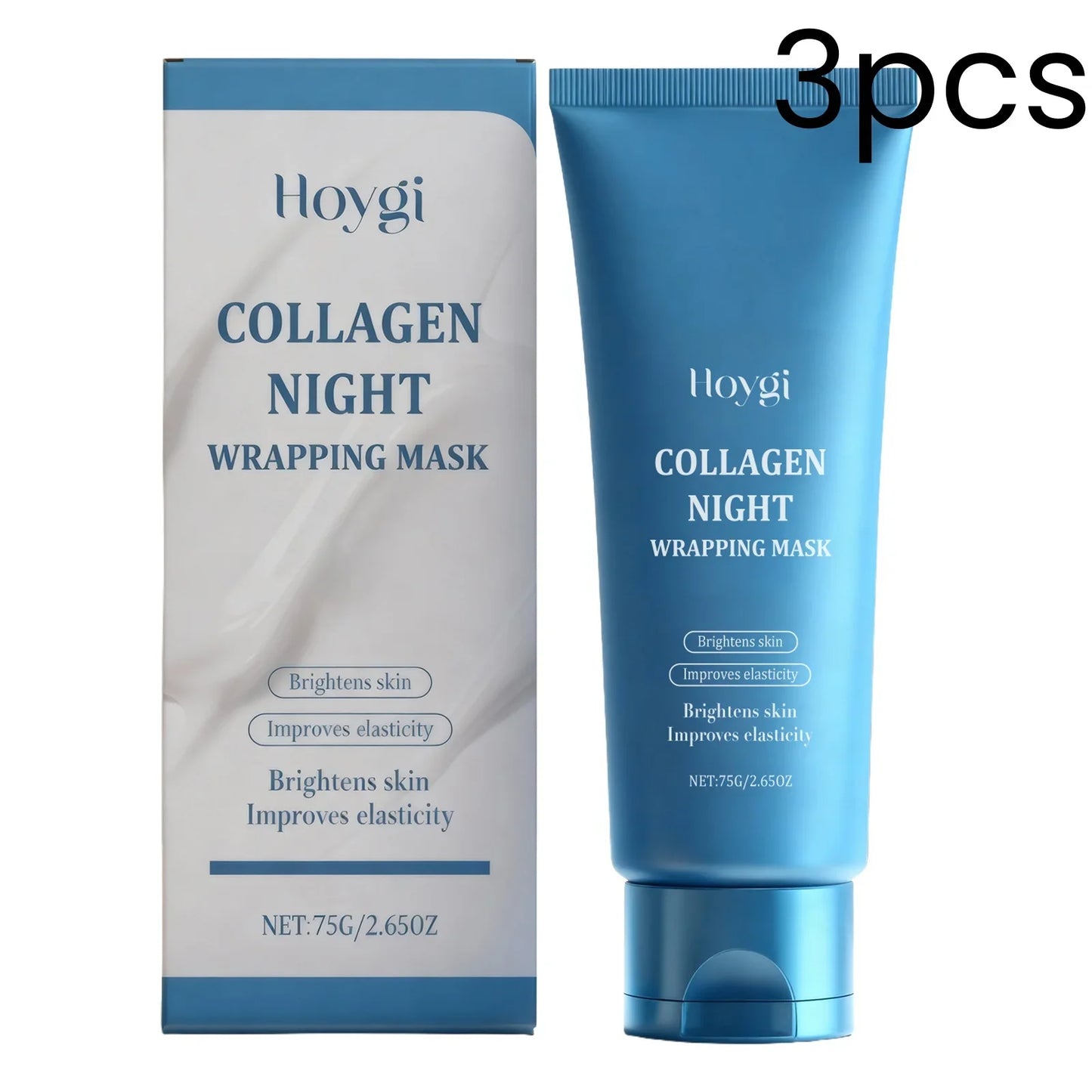 Hoygi Collagen Night Peel-Off Mask – Firm & Brighten Skin