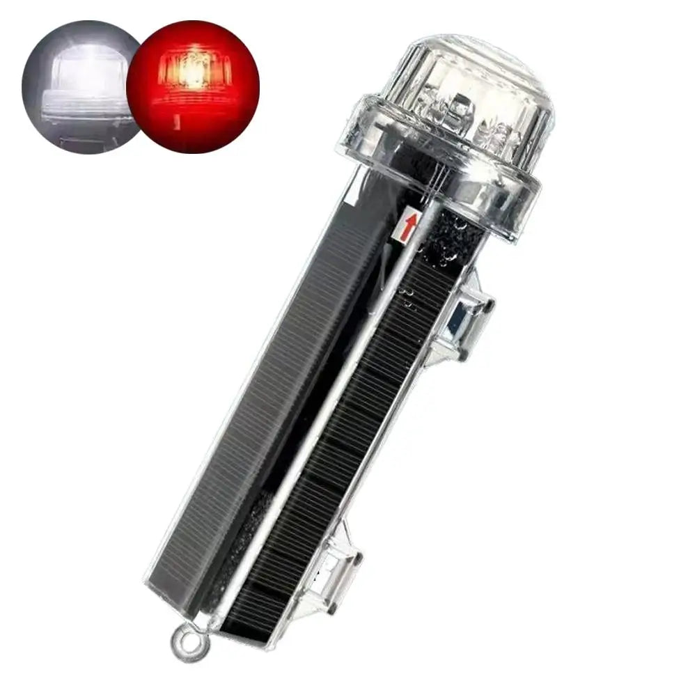Solar Marine Signal Light – Waterproof Flashing LED Navigation