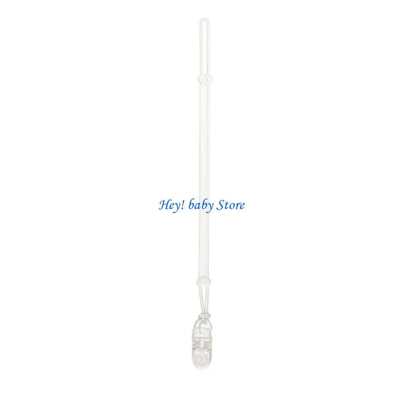 Silicone Pacifier Clip & Soother Chain for Baby Boys & Girls