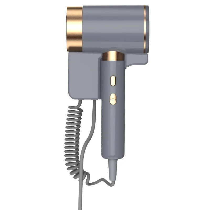New Product: High Power, Fast Drying, Silent, Hole Free Installation Wall Mounted Hair Dryer For Hotels/Homestays 220V Peaceful Pleasures Health and Wellness