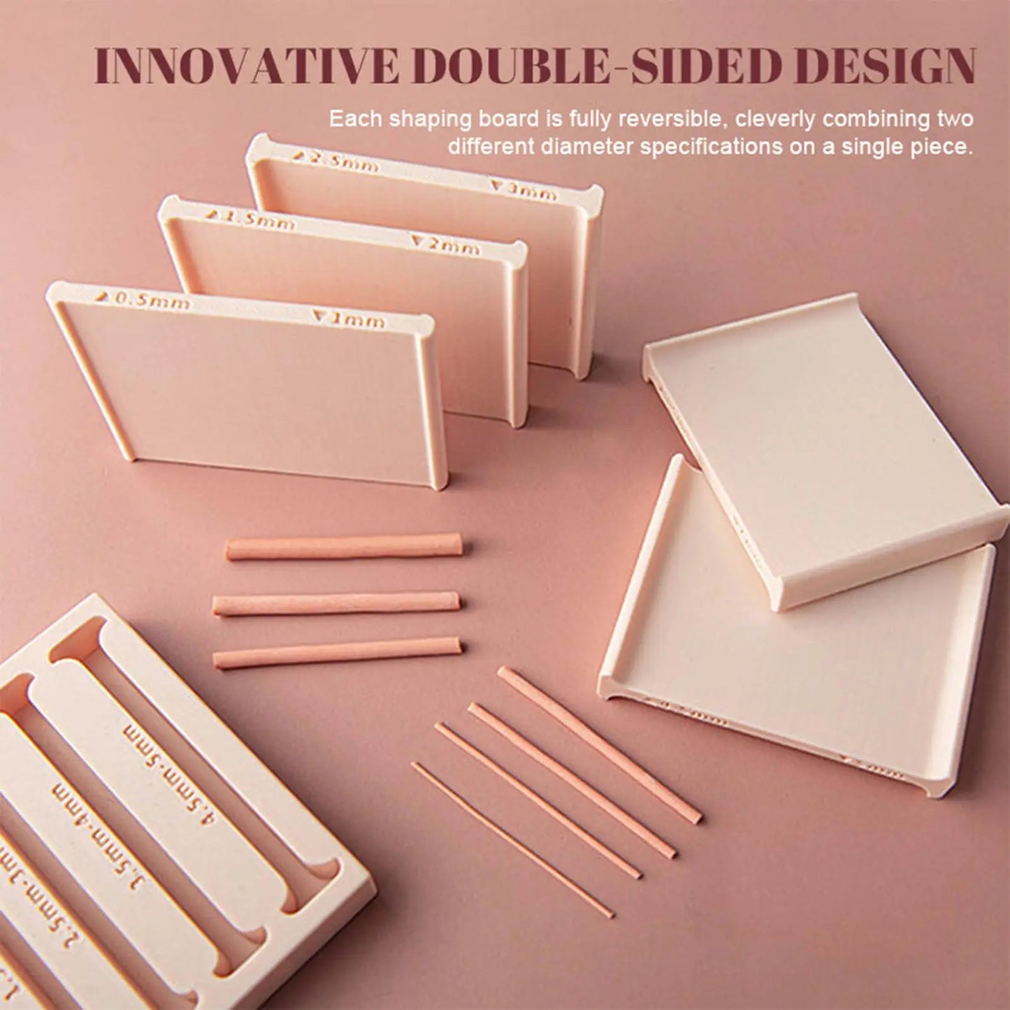 Clay Strip Rolling Mold Set – DIY Jewelry & Craft Tool