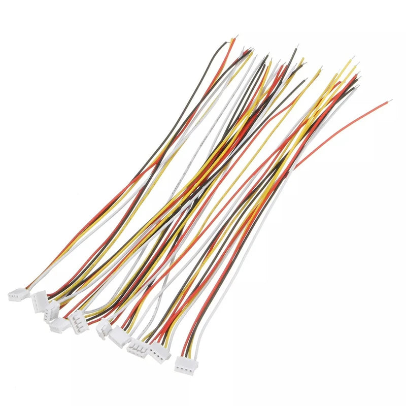 100Pcs ZH 1.5mm Electronic Wire 150mm Length 2/3/4/5/6/7/8/9/10/12 Pin Plug Wire Cable Peaceful Pleasures Health and Wellness