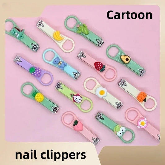 Kids Heart Nail Clipper & File Set | Girls Cartoon Grooming Kids Nail Clipper Set Peaceful Pleasures Health and Wellness