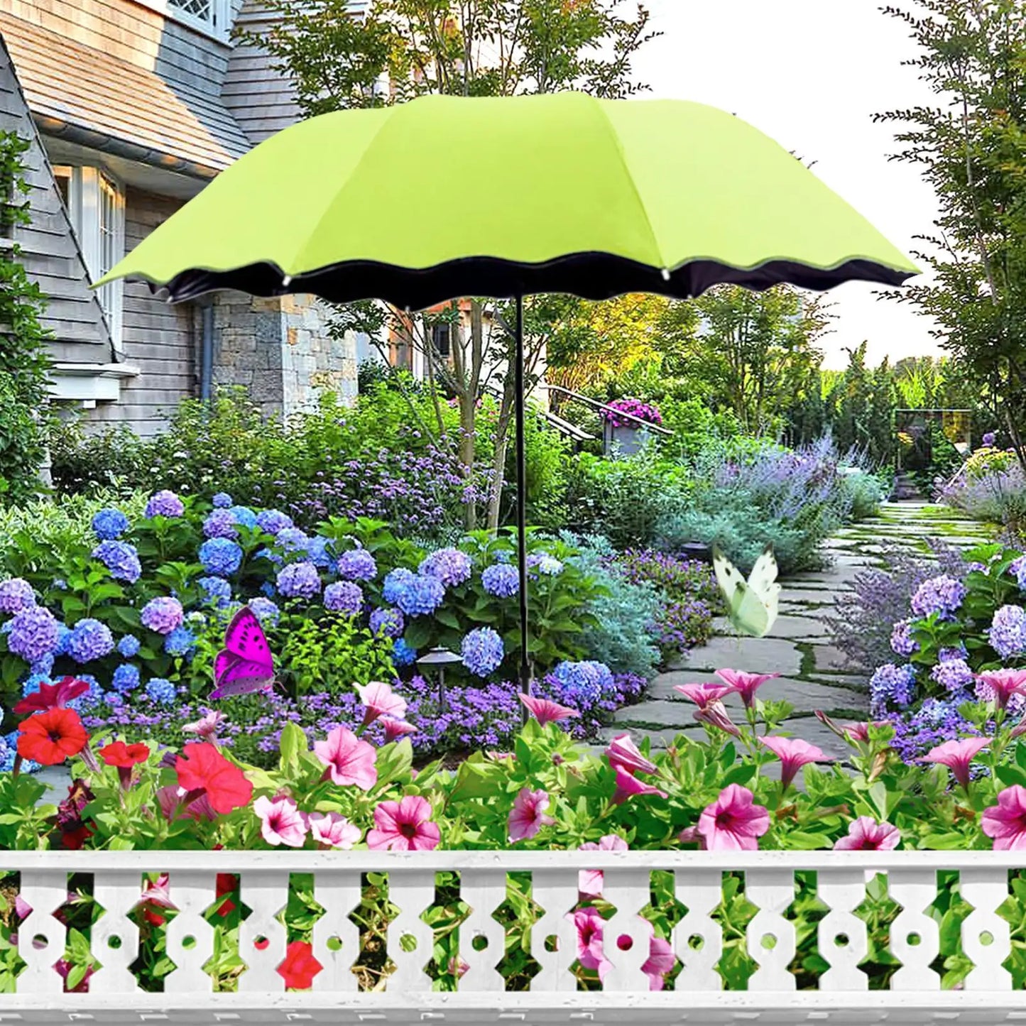 Plant Umbrella Sun Shade Parasol | Garden, Patio & Yard
