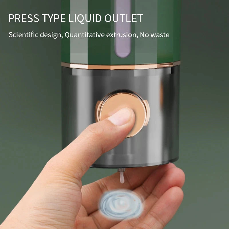 Wall-Mounted Soap Dispenser 450ml – Manual Pump for Home