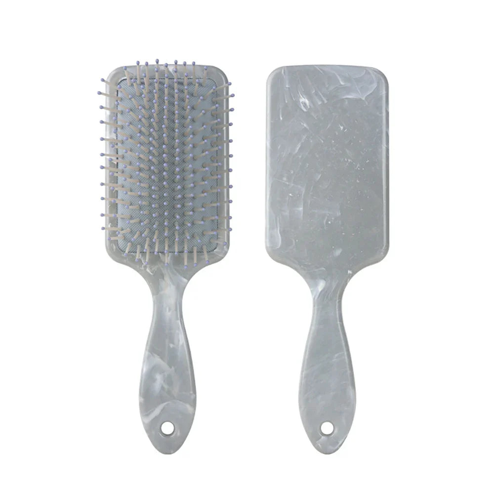 Air Cushion Detangling Hair Brush – Anti-Static Marble Comb