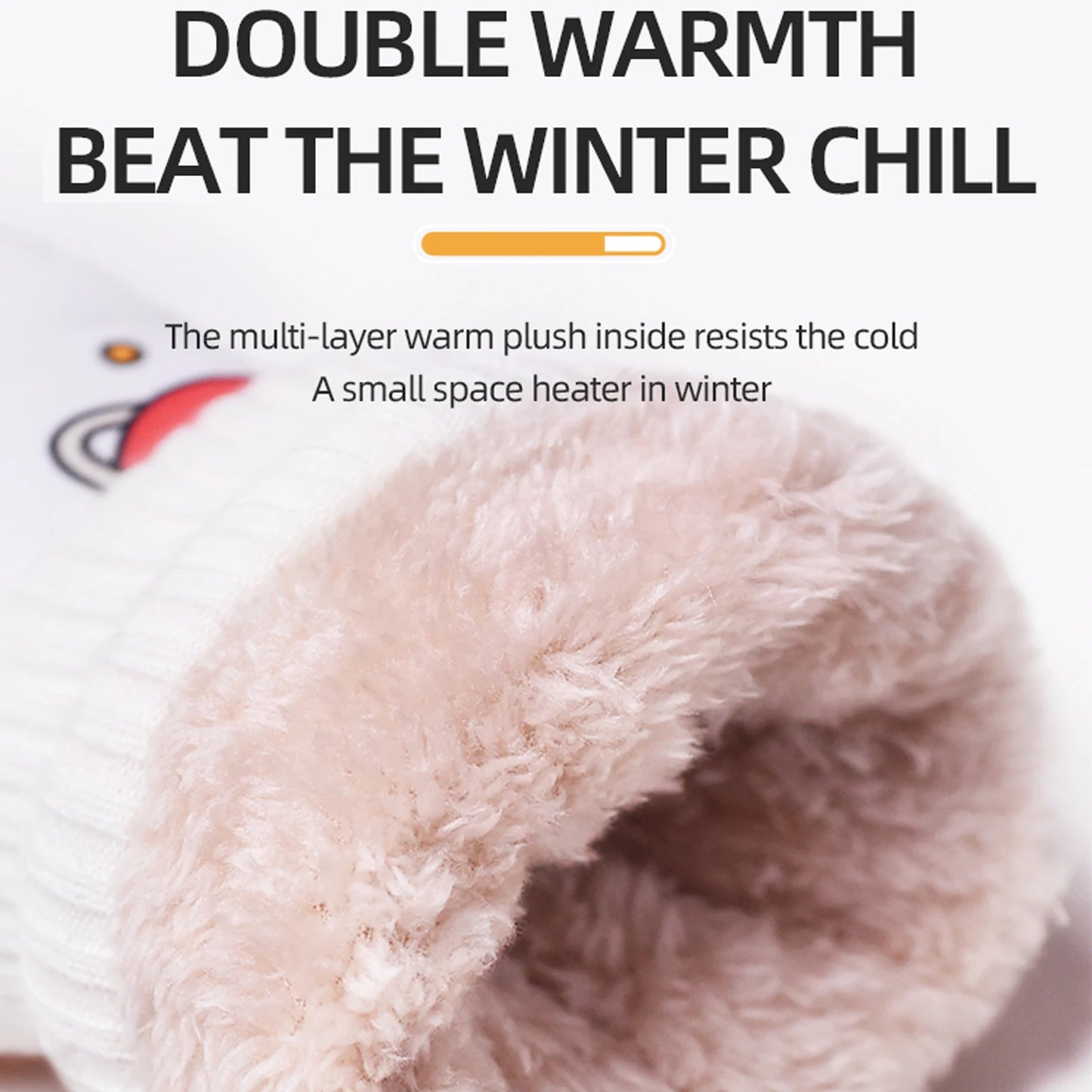 Kids Winter Ski Gloves Thermal Fleece Lined Lightweight Warmth Boys Girls Full Palm Non Slip Gloves for Outdoor Skiing Running Peaceful Pleasures Health and Wellness