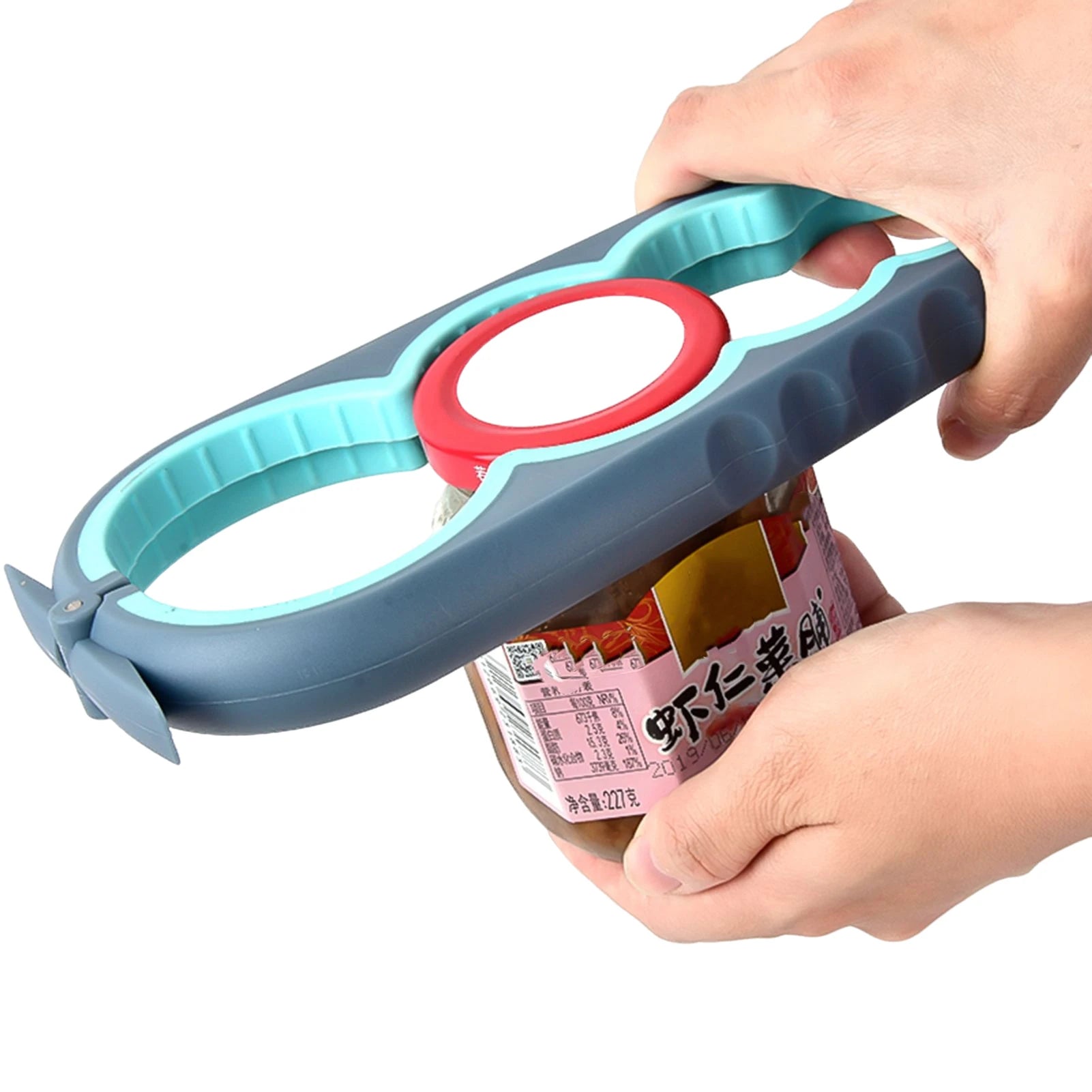 4pcs Jar Opener for Weak Hands Lightweight Portable Sturdy Material Opener for All Kinds of Bottle Lids Peaceful Pleasures Health and Wellness