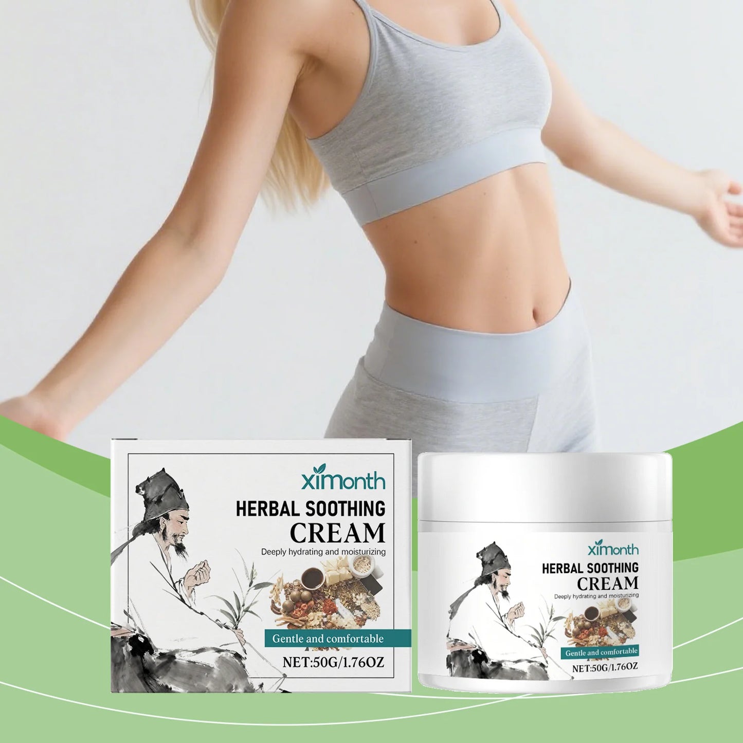 Ximonth Herbal Body Cream – Hydrating & Moisturizing Skin Care