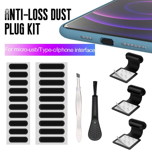 Mobile Phone Accessories Micro Usb Dust Plug For Usb c Dust Plug iphone 13 Accessories Type c Plug Dust Plug Anti Dust Plug Peaceful Pleasures Health and Wellness