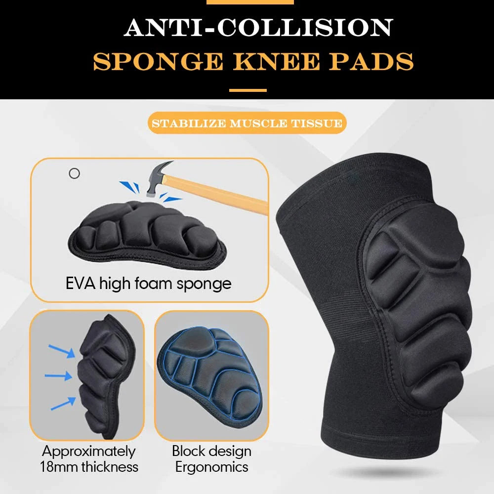 WEFITON Knee & Elbow Pads – EVA Foam Anti-Slip Sports & Work Knee & Elbow Pads Peaceful Pleasures Health and Wellness