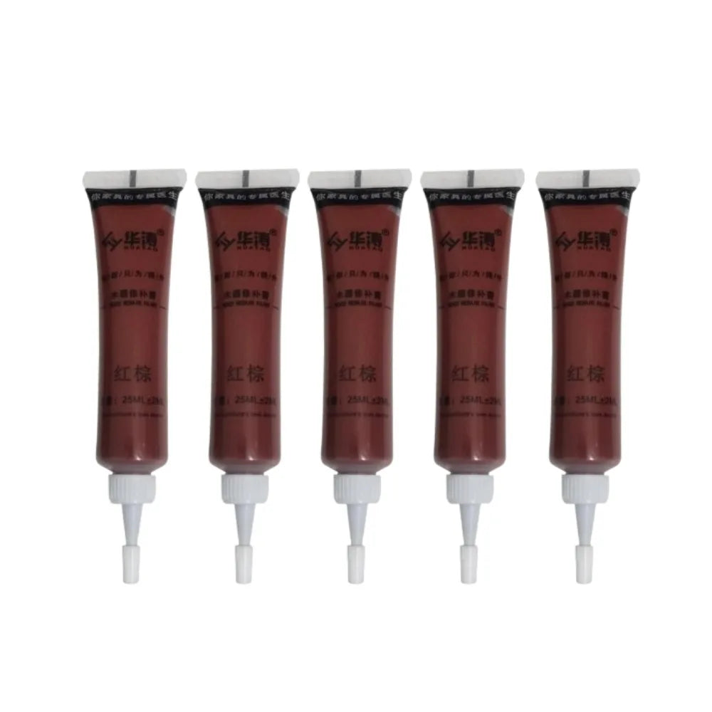 Wooden Furniture Scratch Repair Cream for Damage Fix Peaceful Pleasures Health and Wellness 5pcs-K