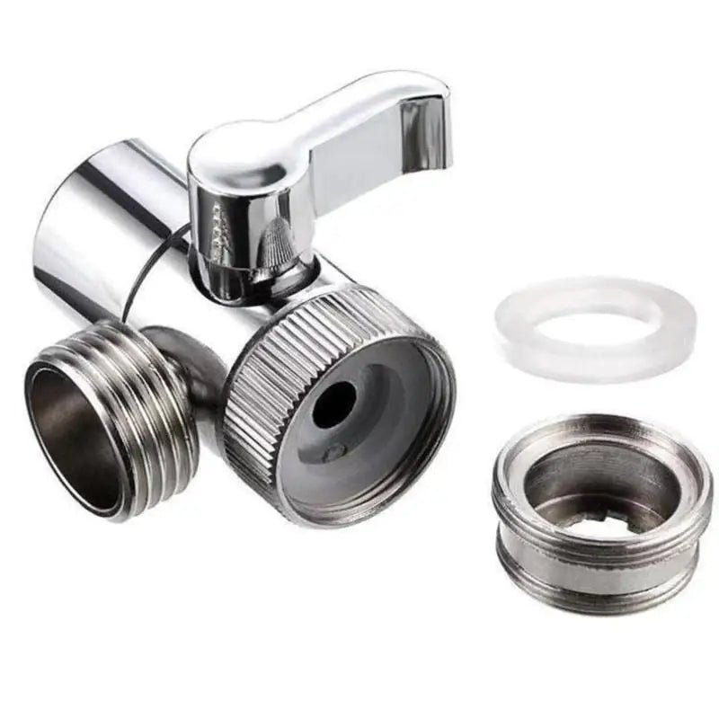 Universal Wash Basin Washing Machine Faucet Diverter Converter Multifunctional Household Single Cut Valve Water Distributon Peaceful Pleasures Health and Wellness
