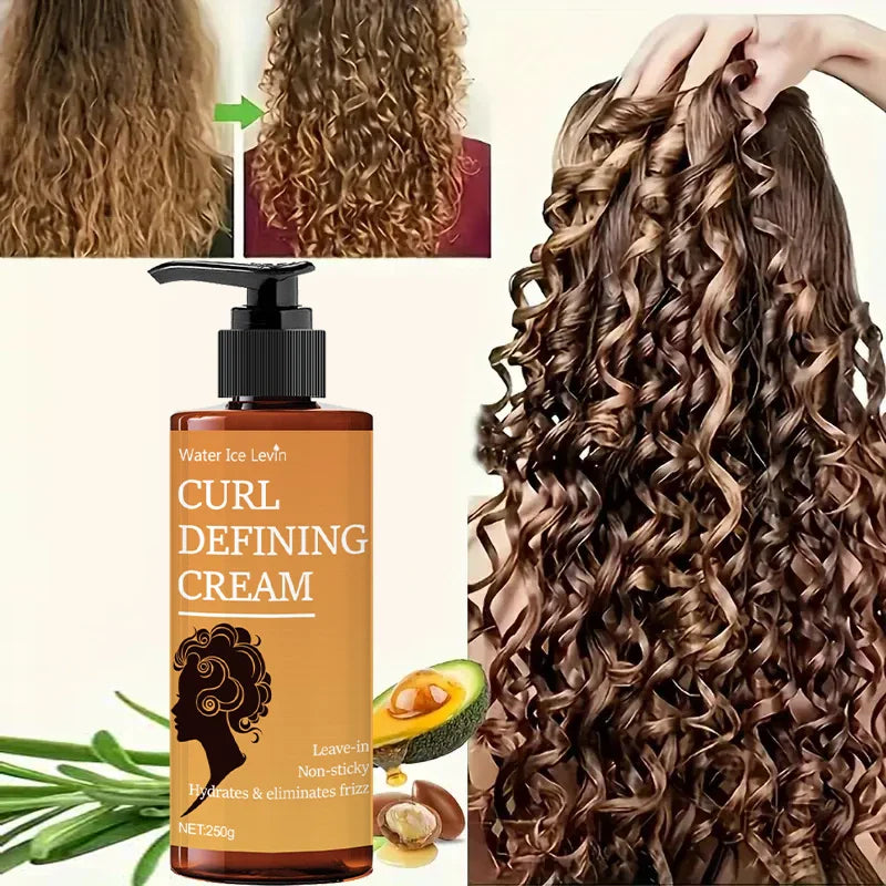 Elastin Curly Hair Essence 250g | Moisturizing & Volumizing