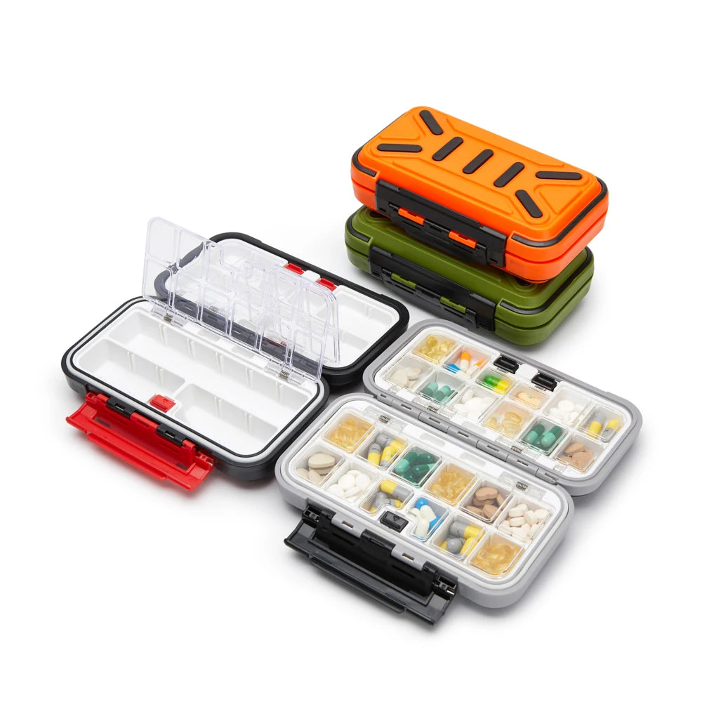 16 Grids Pills Box Weekly Pill Box Drug Boxes Travel Organizer Tablet Pillbox Pastillero Medicine Pillboxes Medicine Storage Peaceful Pleasures Health and Wellness