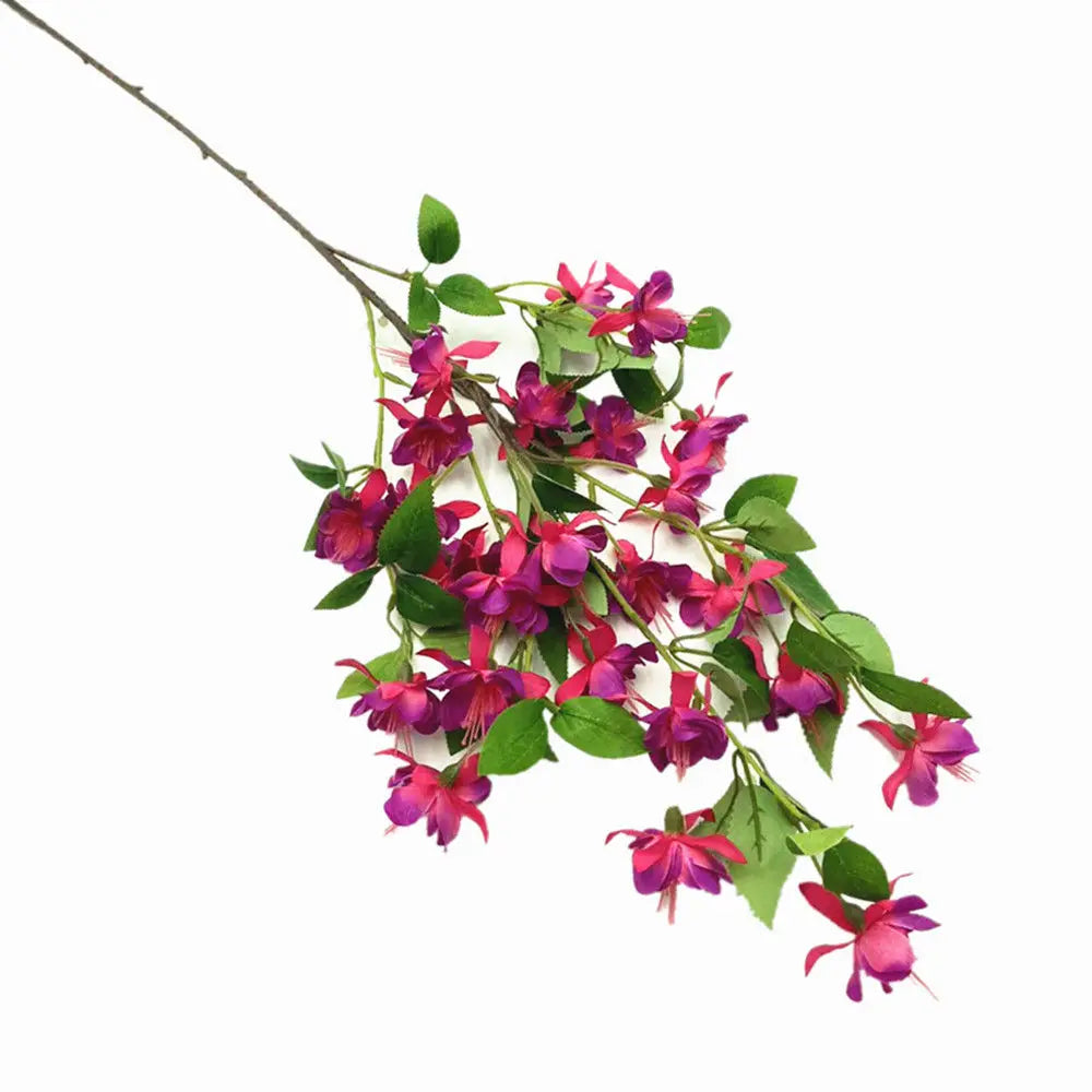 Silk Forsythia Golden Bell Artificial Flower Branch 89cm