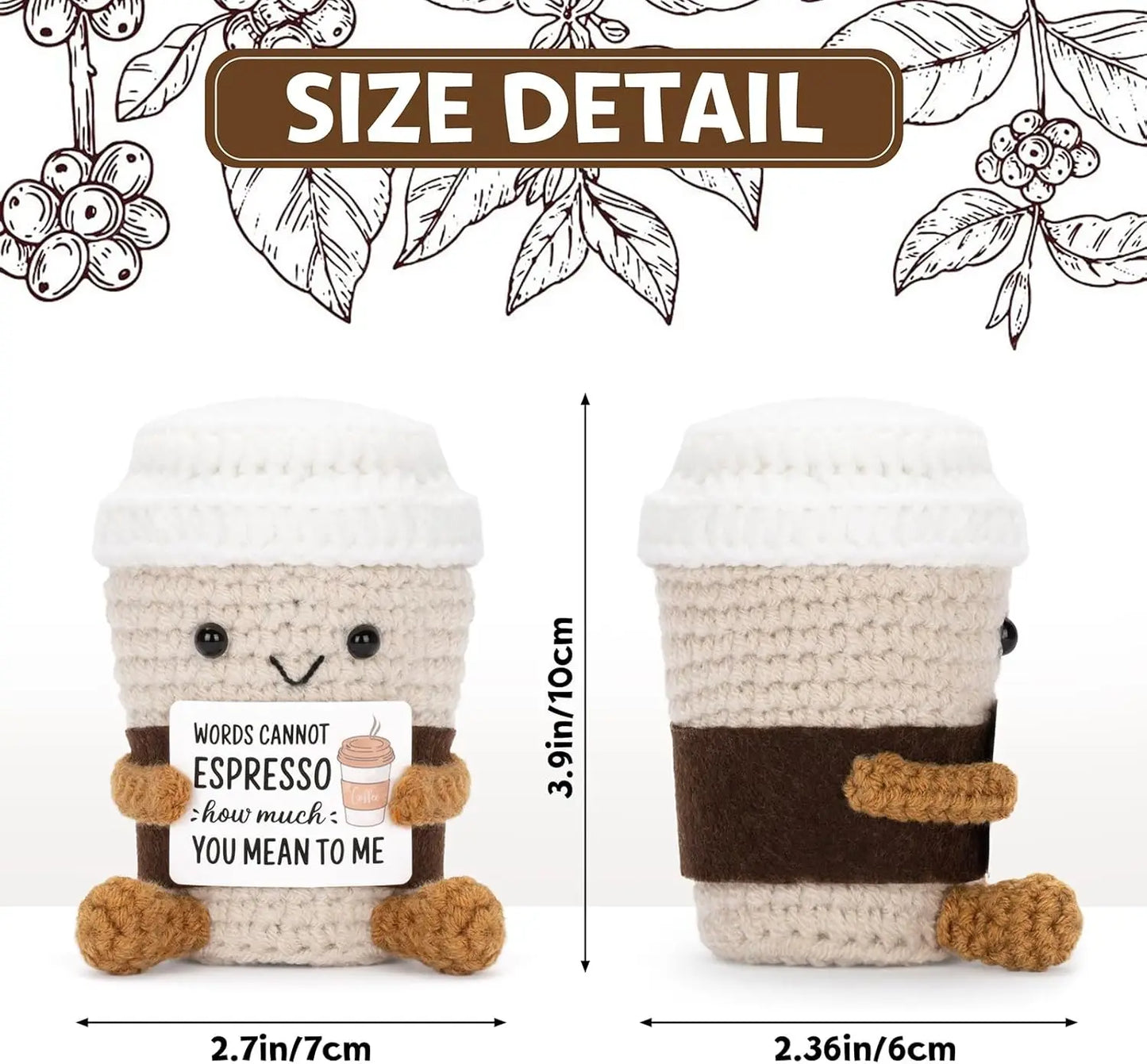 Custom Handmade Crochet Doll | Pocket Hug Knitted Plush Gift